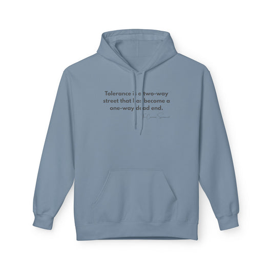 The Tolerance Hoodie // The Common Sensocrat