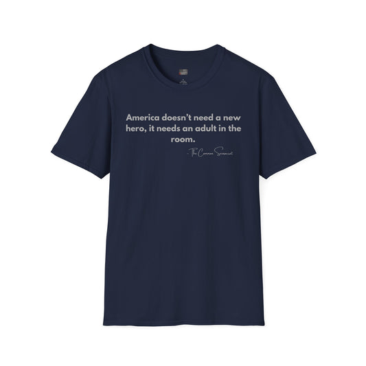 The Adult in the Room Tee // The Common Sensocrat
