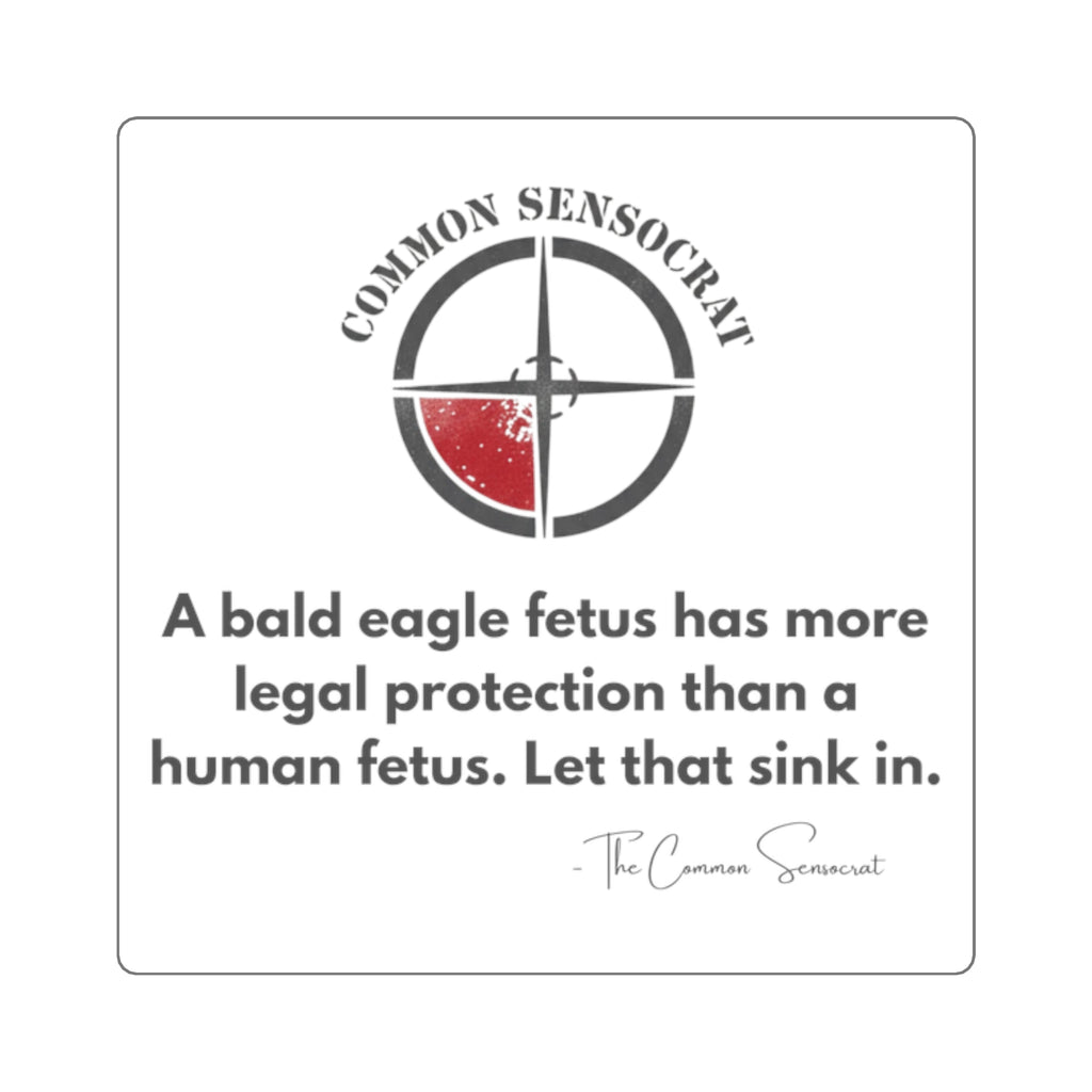 The Legal Eagle Sticker // The Common Sensocrat