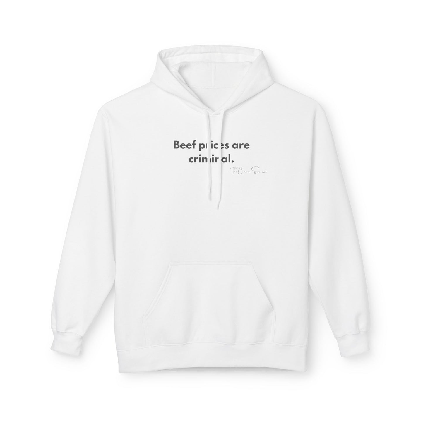 Beef Prices Are Criminal | Funny Inflation BBQ Hoodie