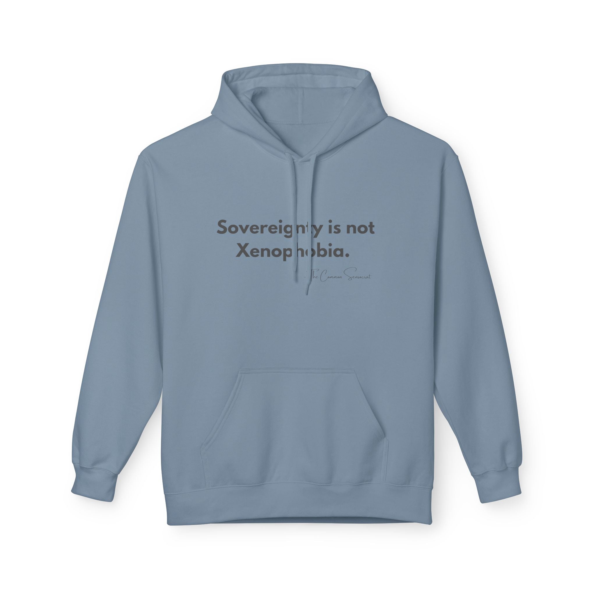 The Sovereignty Hoodie  // The Common Sensocrat