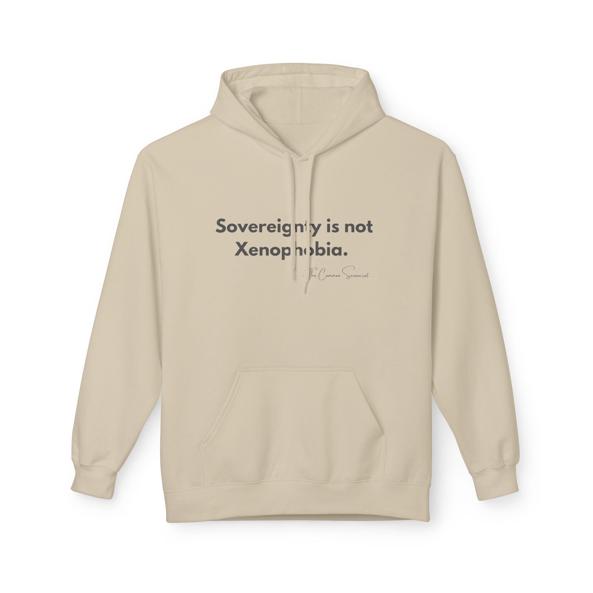 The Sovereignty Hoodie  // The Common Sensocrat