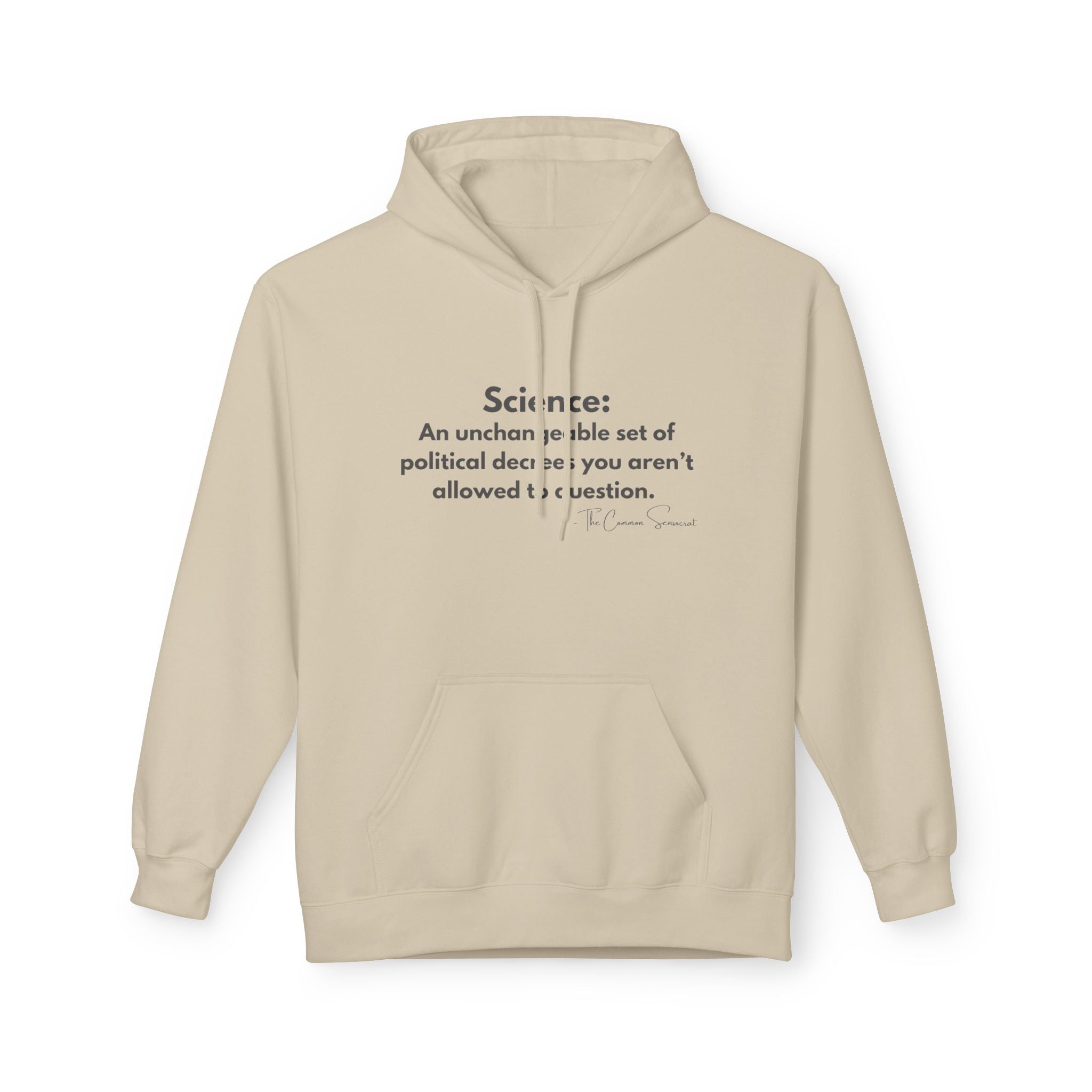 The Science Definition Hoodie // The Common Sensocrat