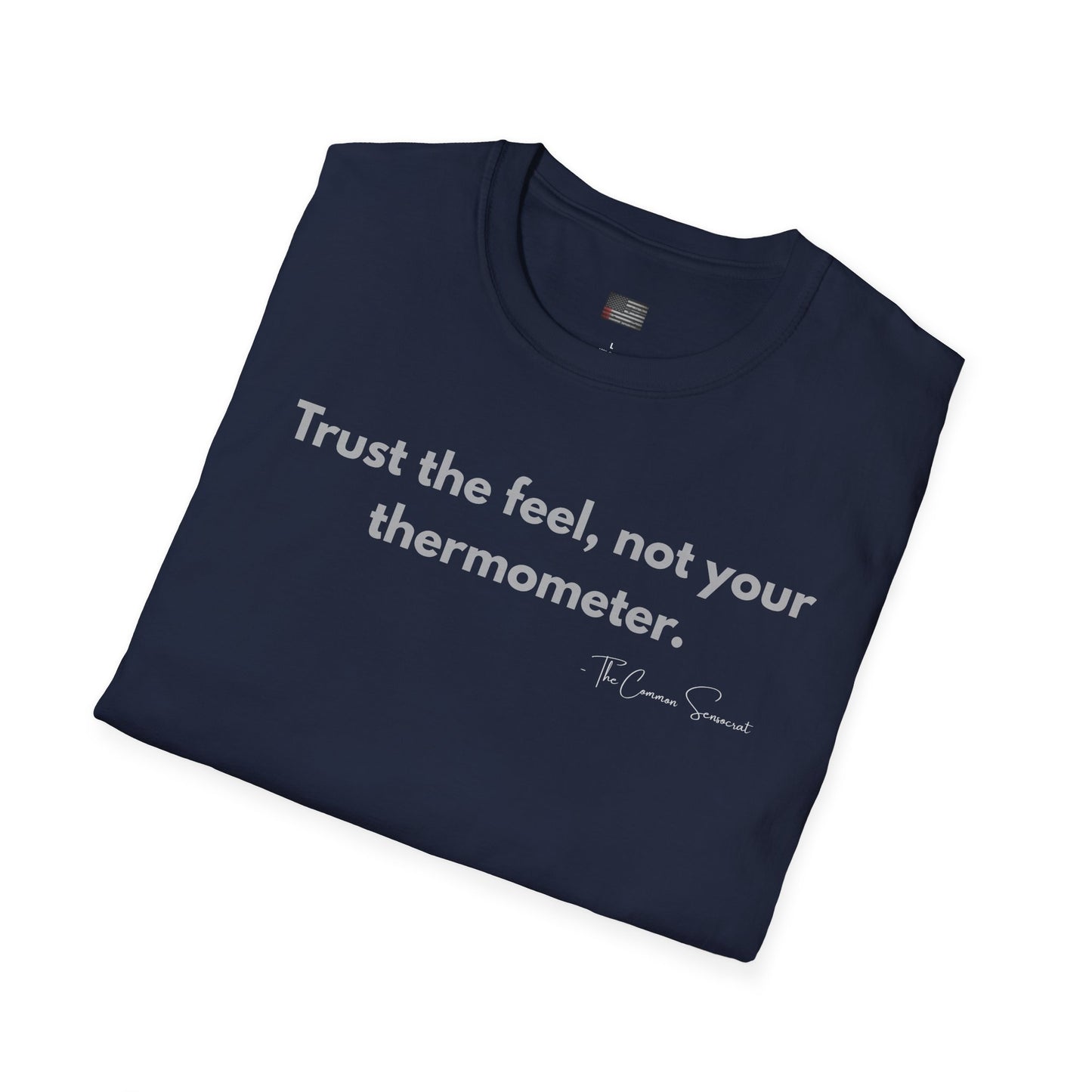 Trust The Feel | Old School Pitmaster BBQ T-Shirt