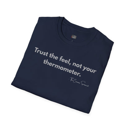 Trust The Feel | Old School Pitmaster BBQ T-Shirt
