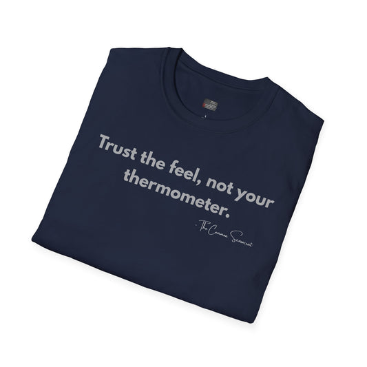 Trust The Feel | Old School Pitmaster BBQ T-Shirt