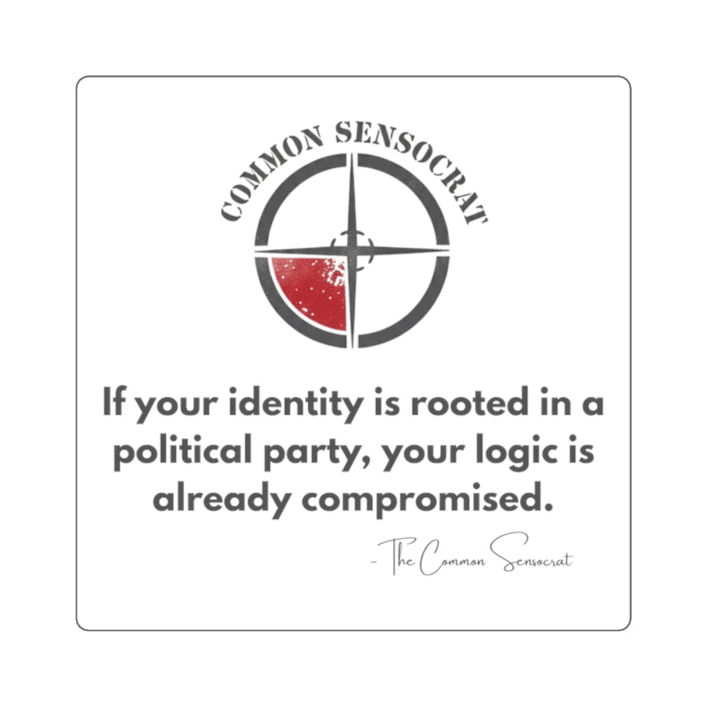 The Compromised Logic Sticker // The Common Sensocrat