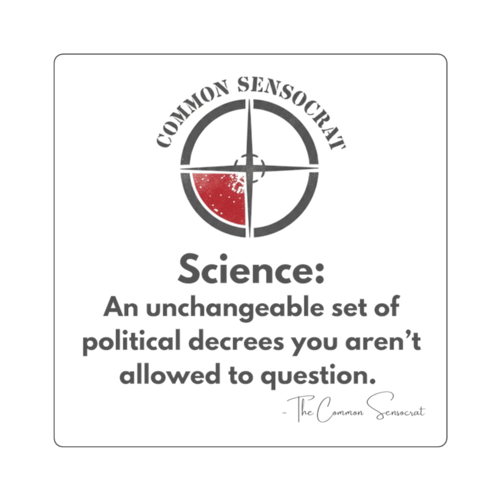 The Science Definition Sticker // The Common Sensocrat