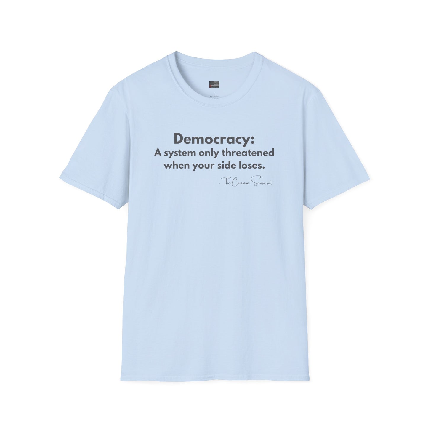 Democracy Definition Tee // The Common Sensocrat