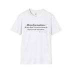 The Misinformation Definition Tee // The Common Sensocrat