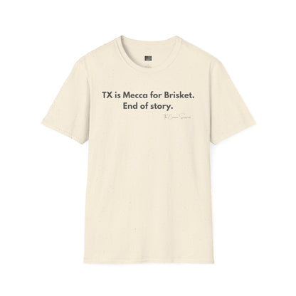 Texas Is Mecca | Texas BBQ Pride Brisket T-Shirt