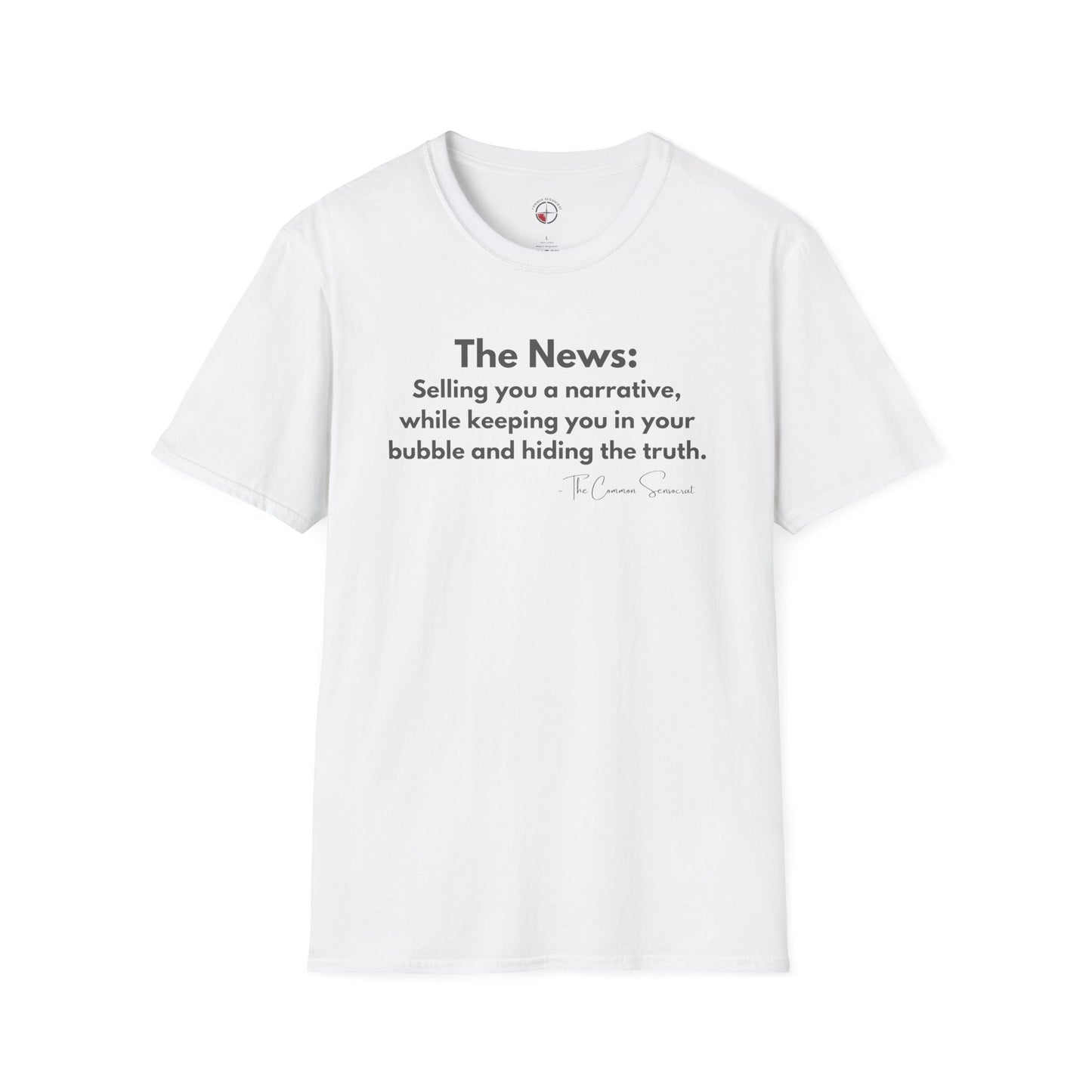 The News Tee // The Common Sensocrat