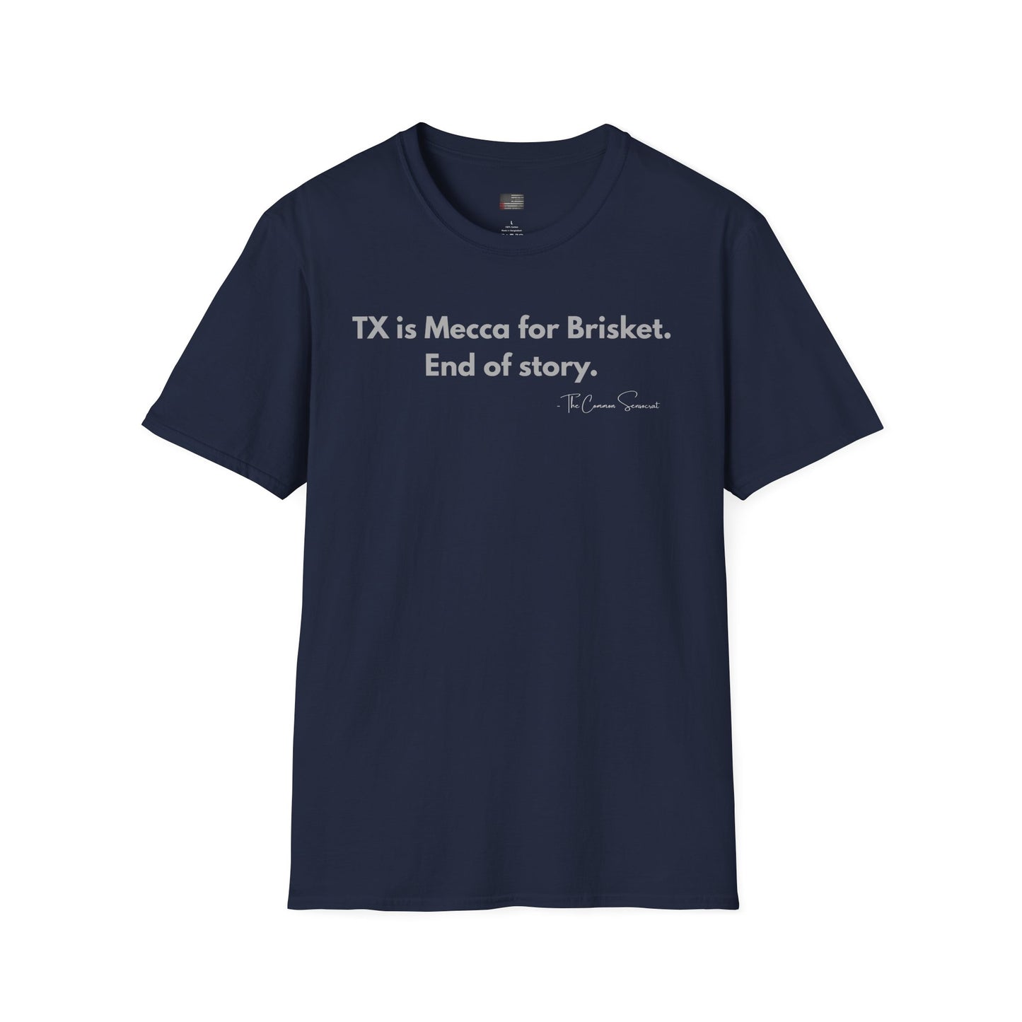 Texas Is Mecca | Texas BBQ Pride Brisket T-Shirt