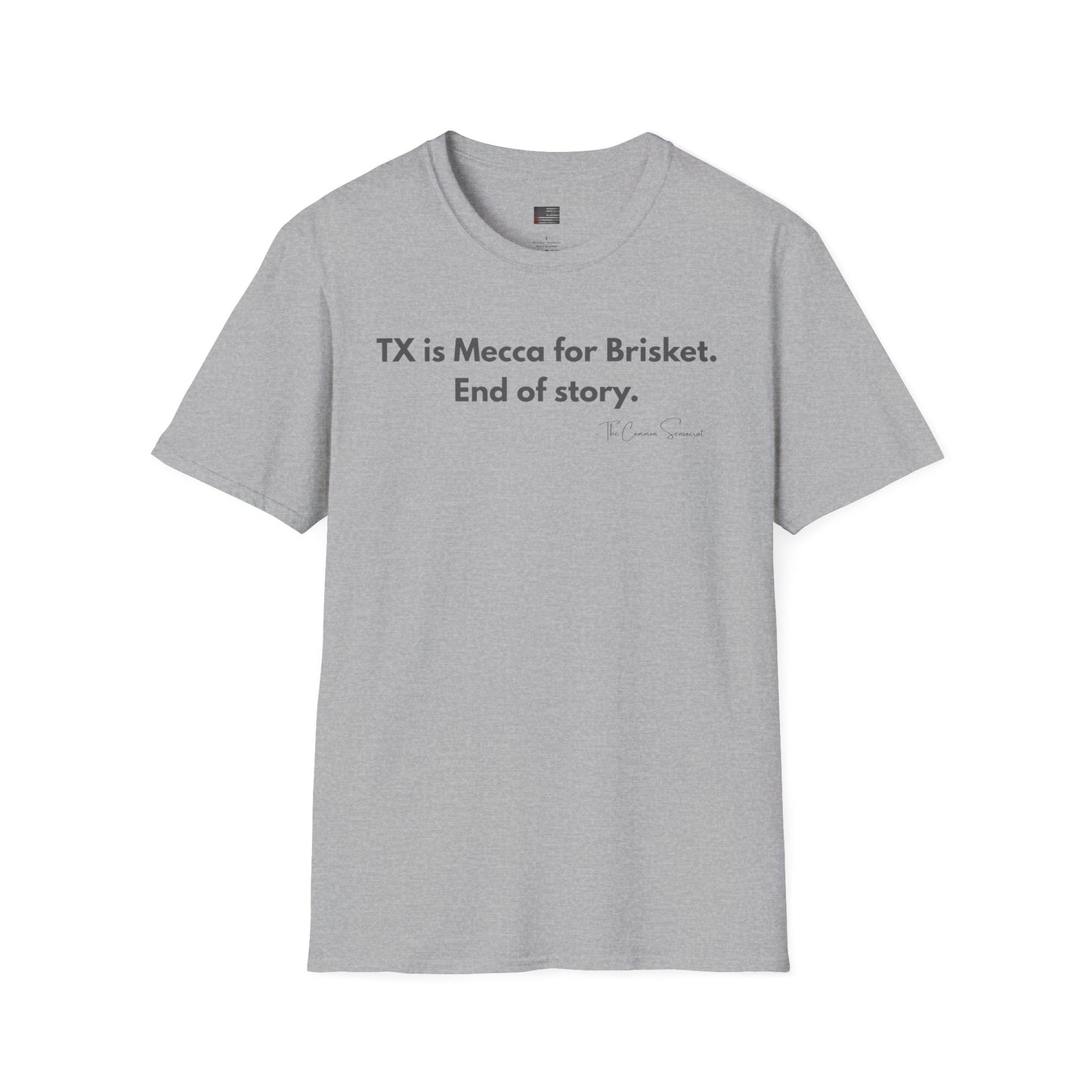 Texas Is Mecca | Texas BBQ Pride Brisket T-Shirt