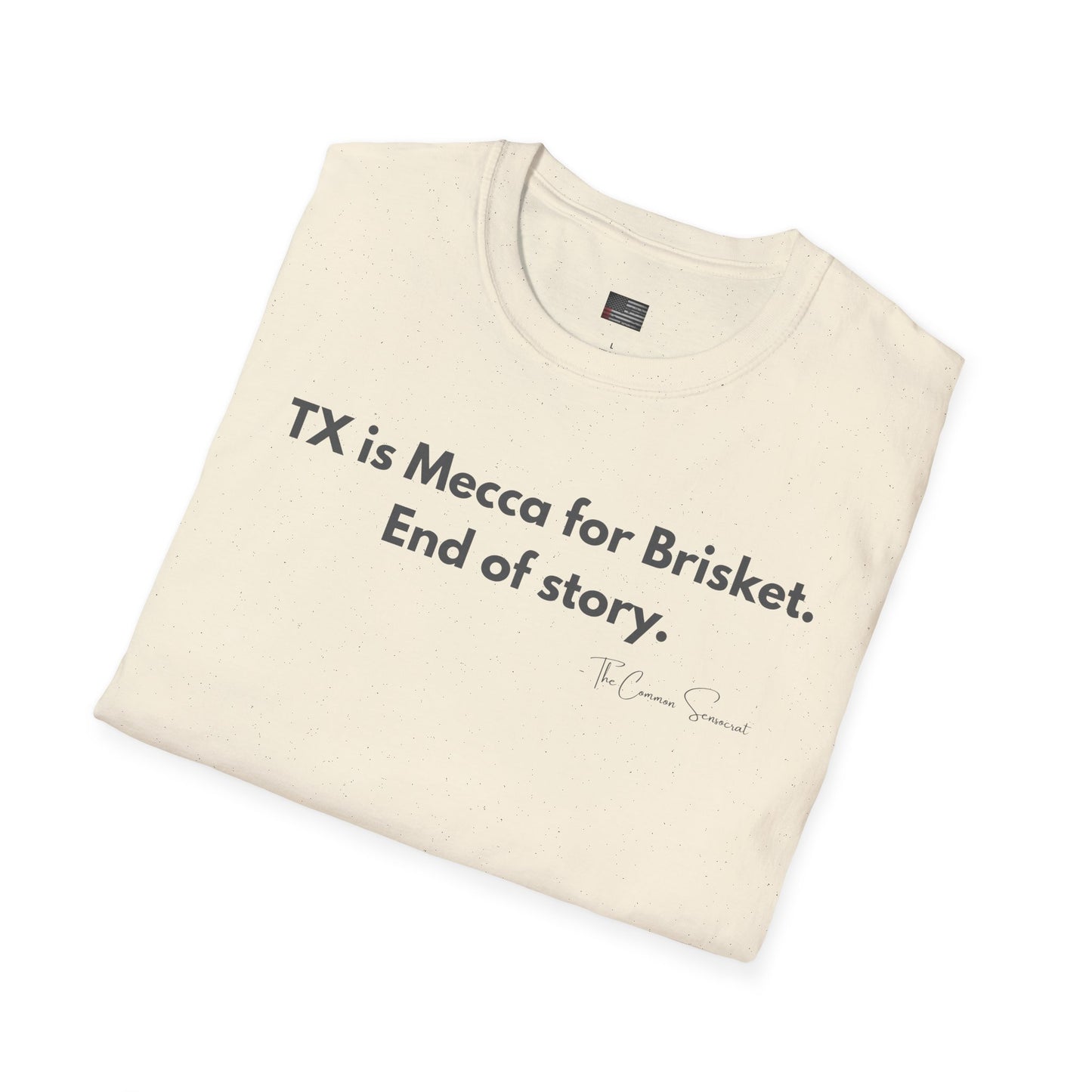Texas Is Mecca | Texas BBQ Pride Brisket T-Shirt