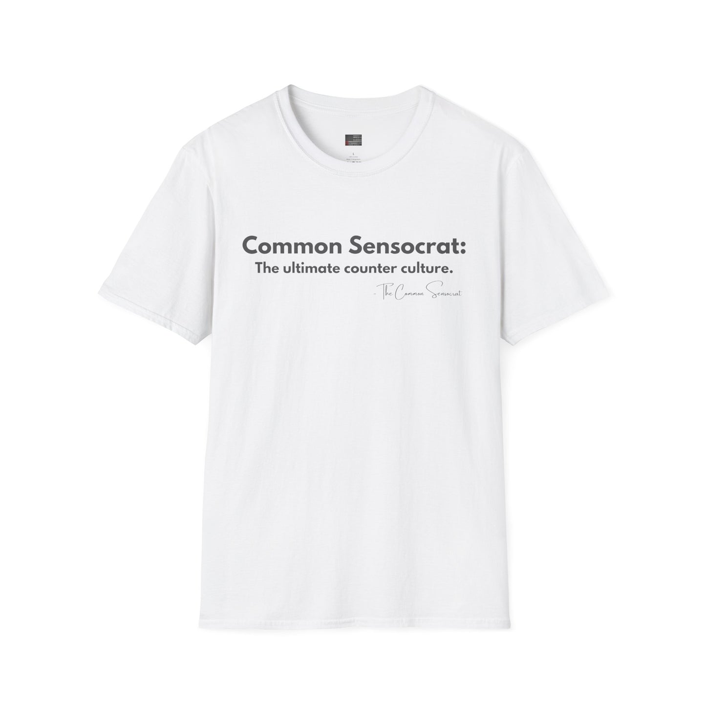 The Common Sensocrat Tee // The Common Sensocrat
