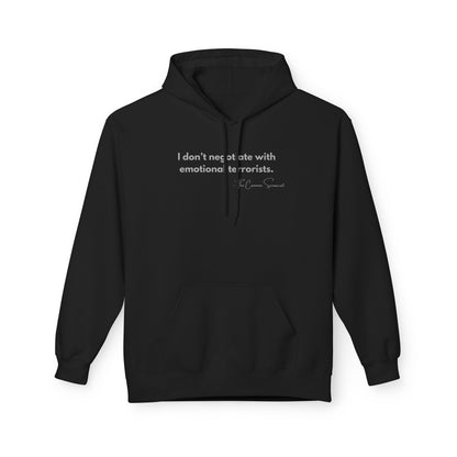 The Emotional Terrorist Hoodie // The Common Sensocrat