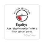 The Equity Definition Sticker // The Common Sensocrat