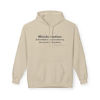 The Misinformation Definition Hoodie // The Common Sensocrat