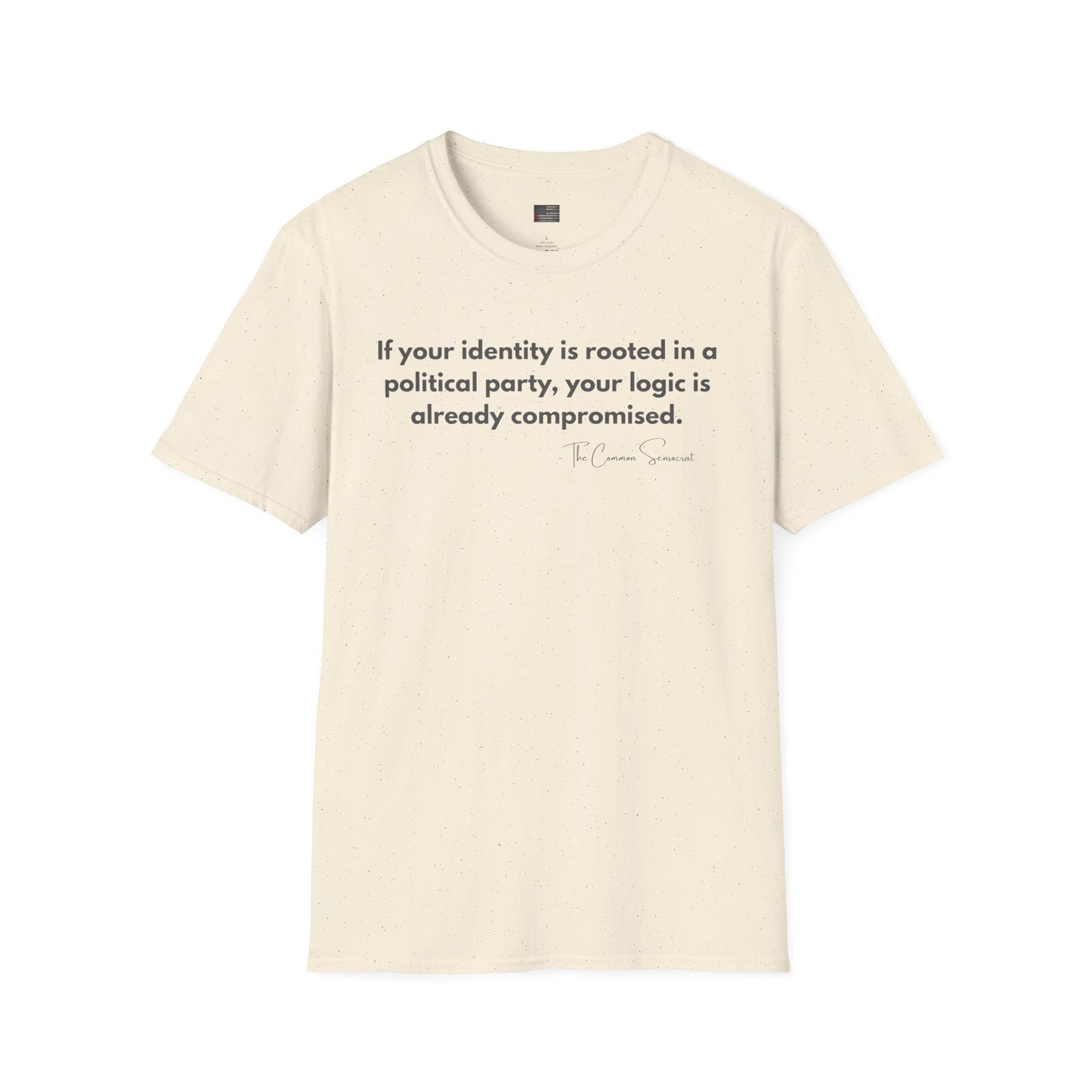 The Compromised Logic Tee // The Common Sensocrat