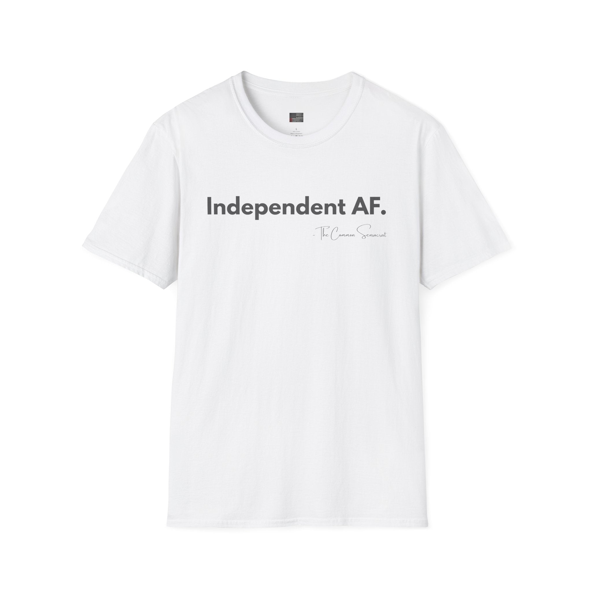 The Independent AF Tee // The Common Sensocrat