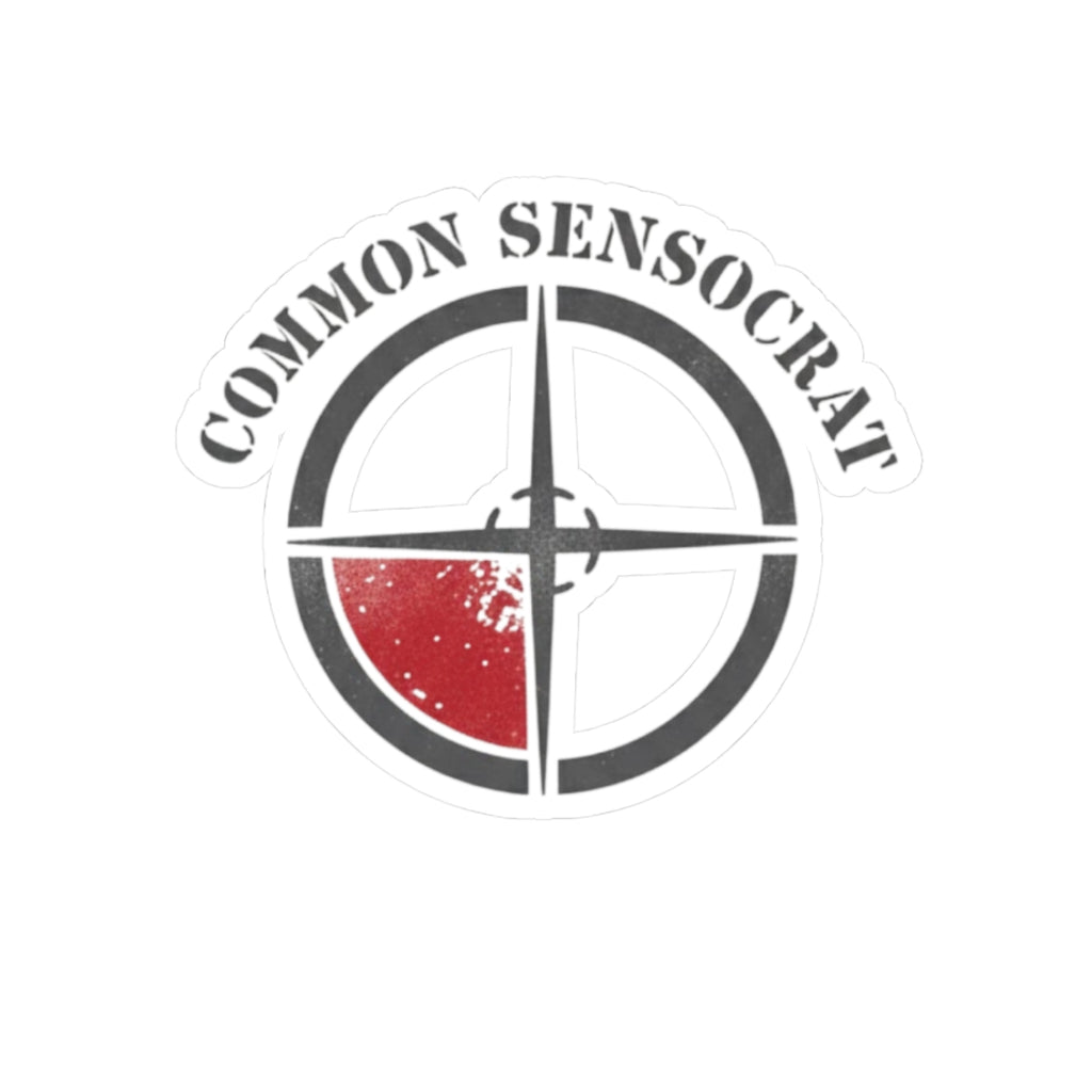 The Silent Majority // The Flagship Logo Sticker