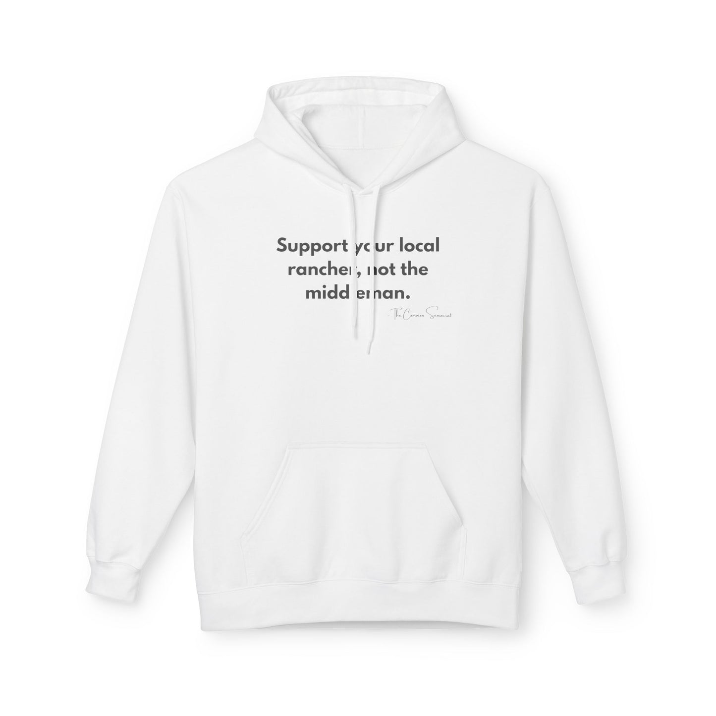 Support Local Rancher | Farm to Table BBQ Hoodie