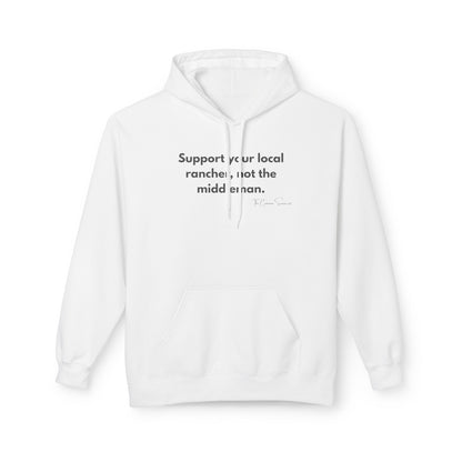 Support Local Rancher | Farm to Table BBQ Hoodie
