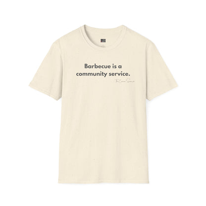 Community Service | Funny BBQ Hero T-Shirt