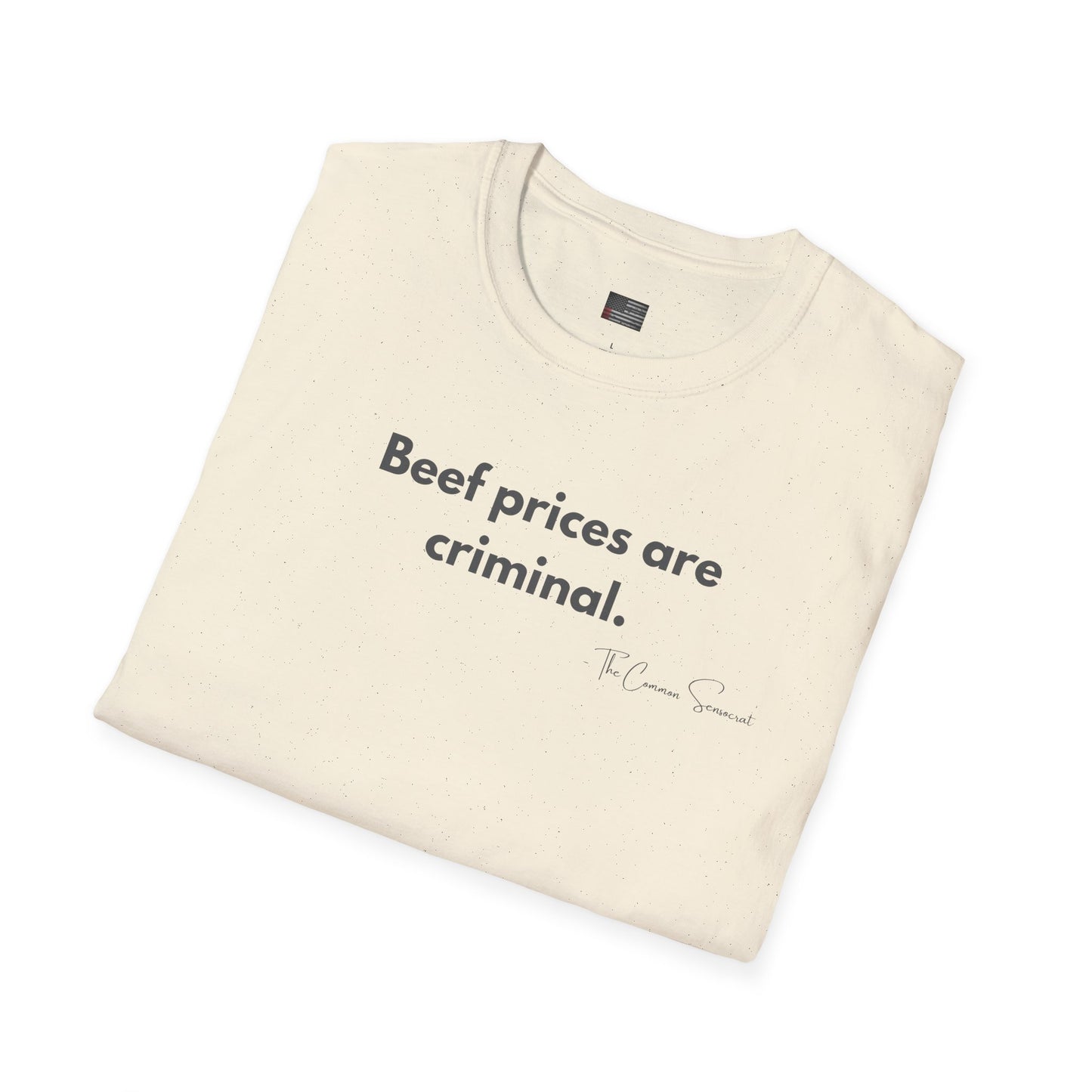 Beef Prices Are Criminal | Funny Inflation BBQ T-Shirt