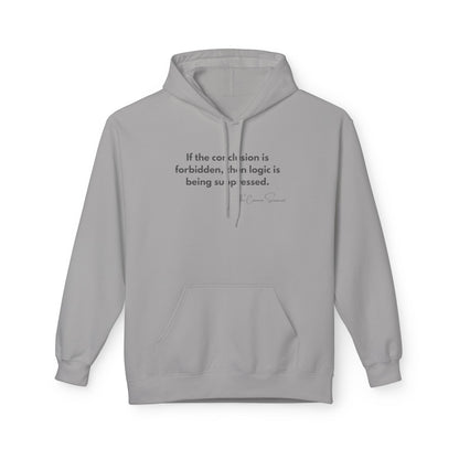 The Forbidden Logic Hoodie  // The Common Sensocrat