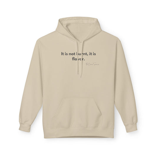 It Is Not Burnt It Is Flavor | Funny BBQ Bark Hoodie