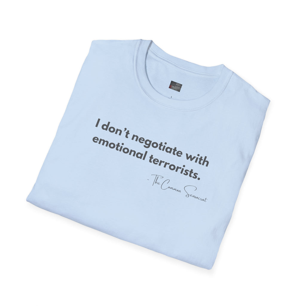 The Emotional Terrorist Tee // The Common Sensocrat