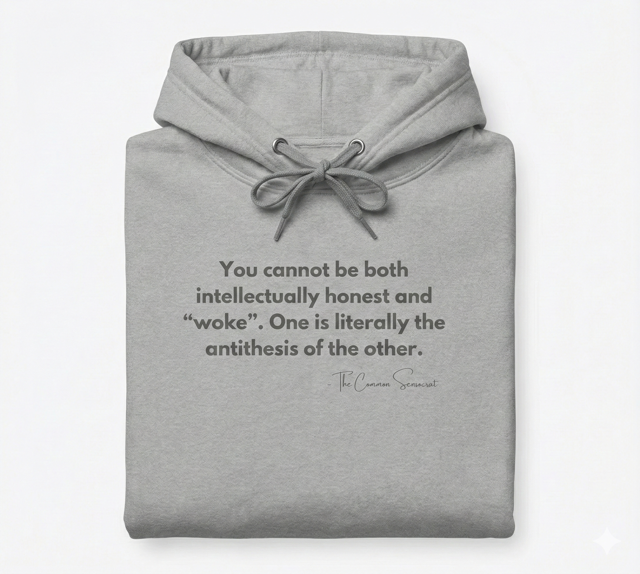 The Antithesis of "Woke" Hoodie // The Common Sensocrat