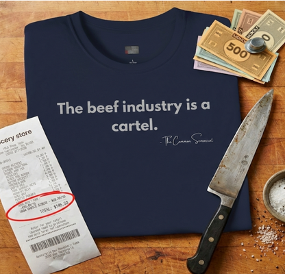 The Beef Cartel | Political BBQ & Rancher Support T-Shirt