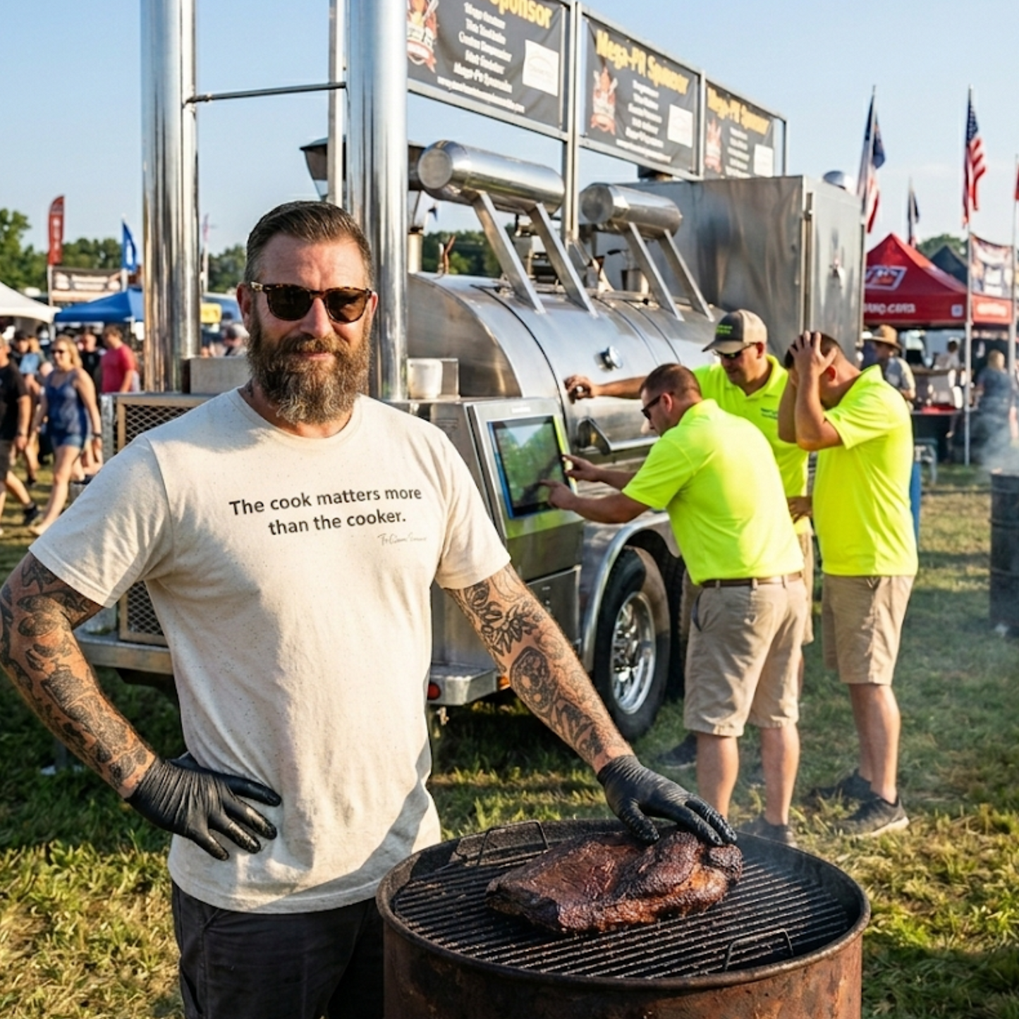 The Cook Matters | BBQ Skill Over Gear T-Shirt