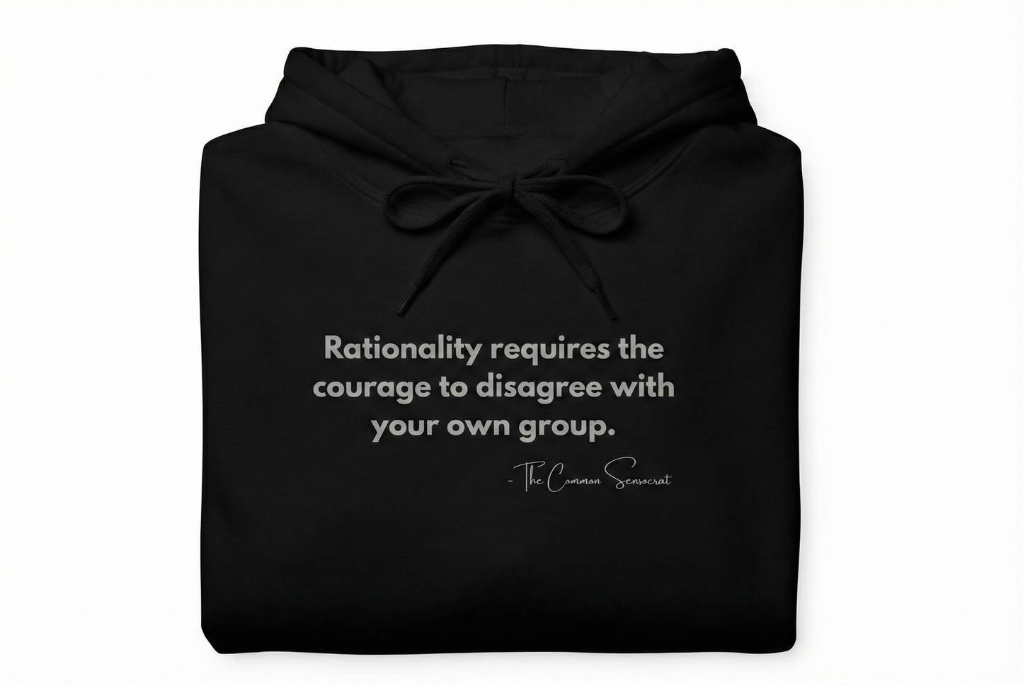 The Courage Hoodie // The Common Sensocrat