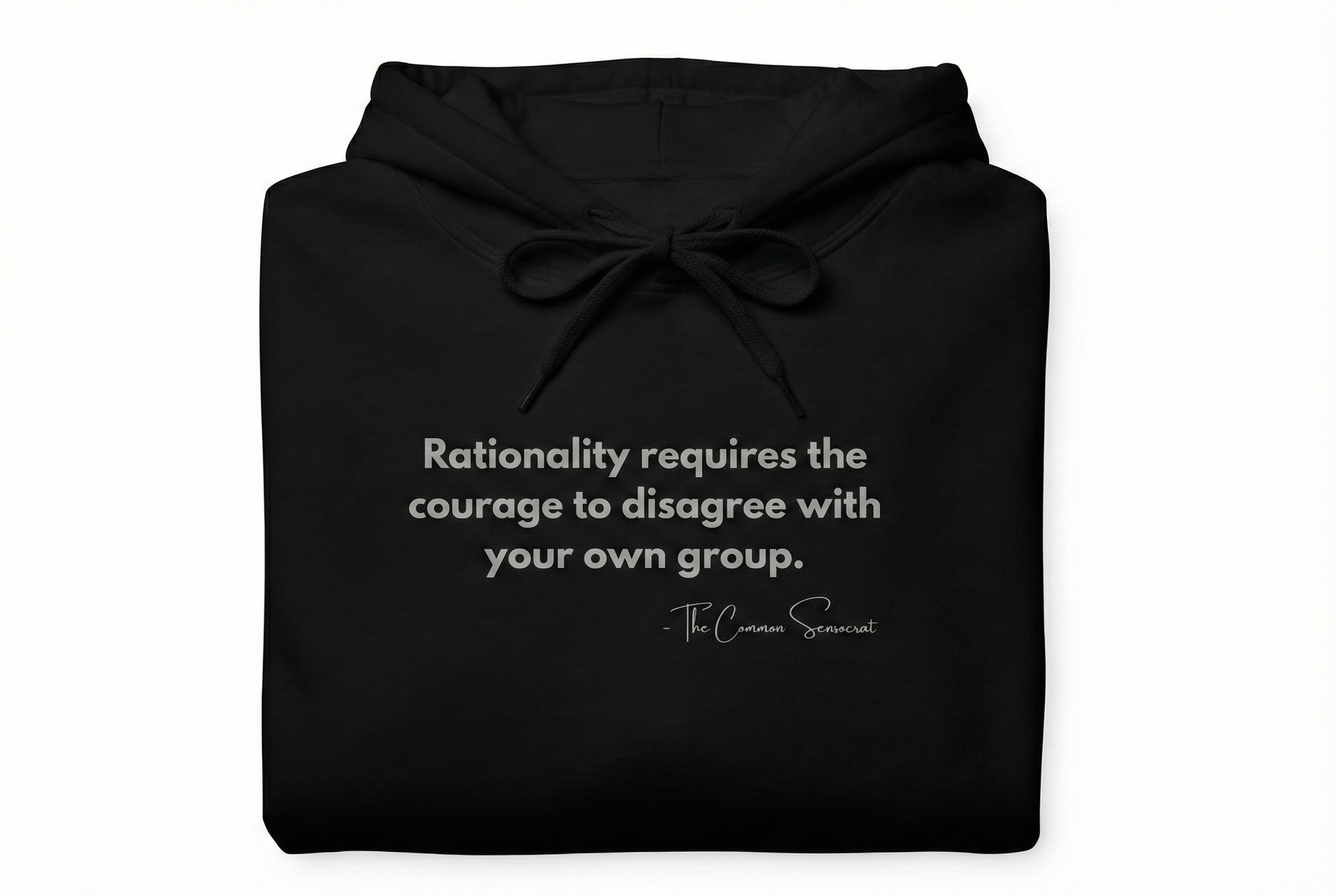 The Courage Hoodie // The Common Sensocrat