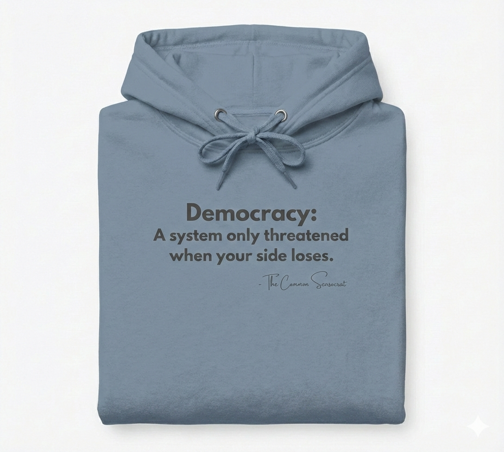 The Democracy Definition Hoodie // The Common Sensocrat