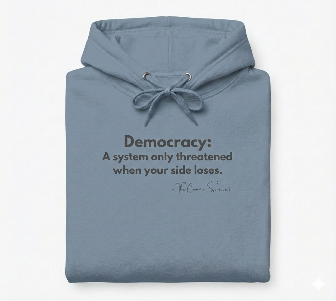 The Democracy Definition Hoodie // The Common Sensocrat