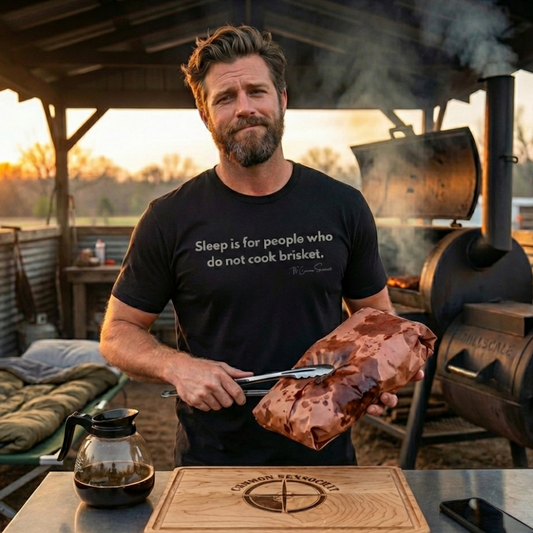 Sleep Is For The Weak | Overnight Brisket Cook T-Shirt
