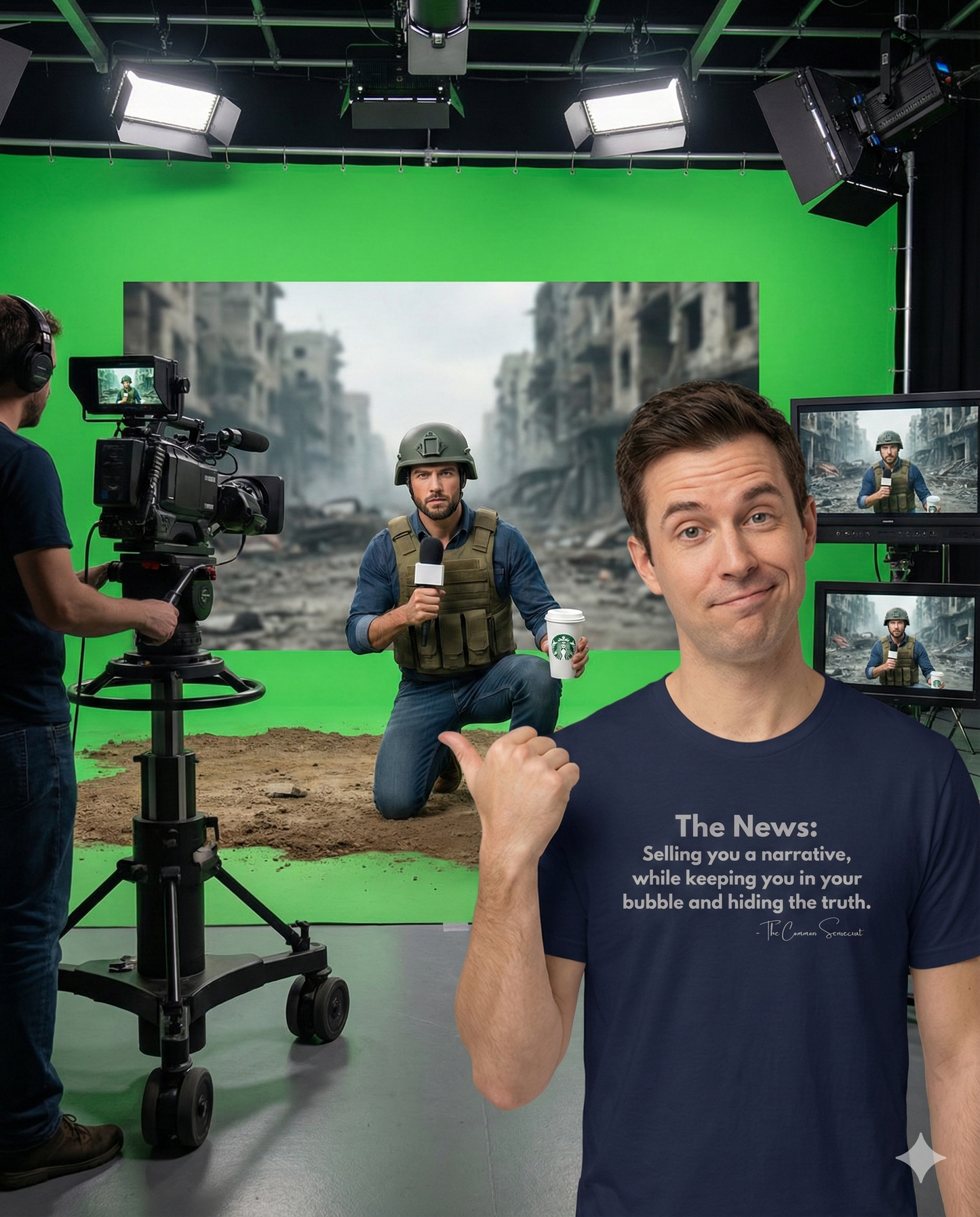 The News Tee // The Common Sensocrat