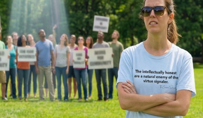 The Virtue Signaler Tee // The Common Sensocrat