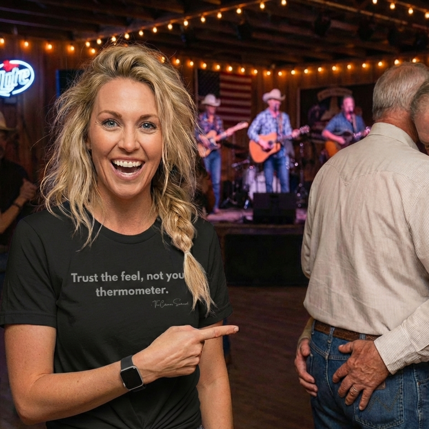 Trust The Feel | Old School Pitmaster BBQ T-Shirt