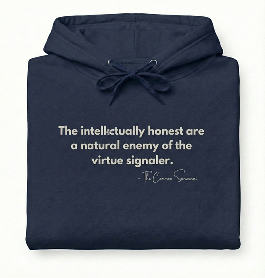 The Virtue Signaler Hoodie // The Common Sensocrat